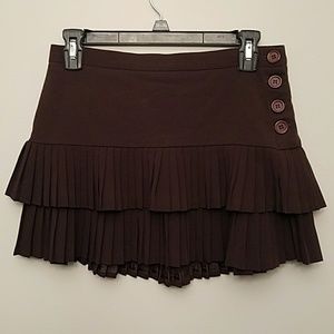 BCBG MaxAzria Ruffled Miniskirt