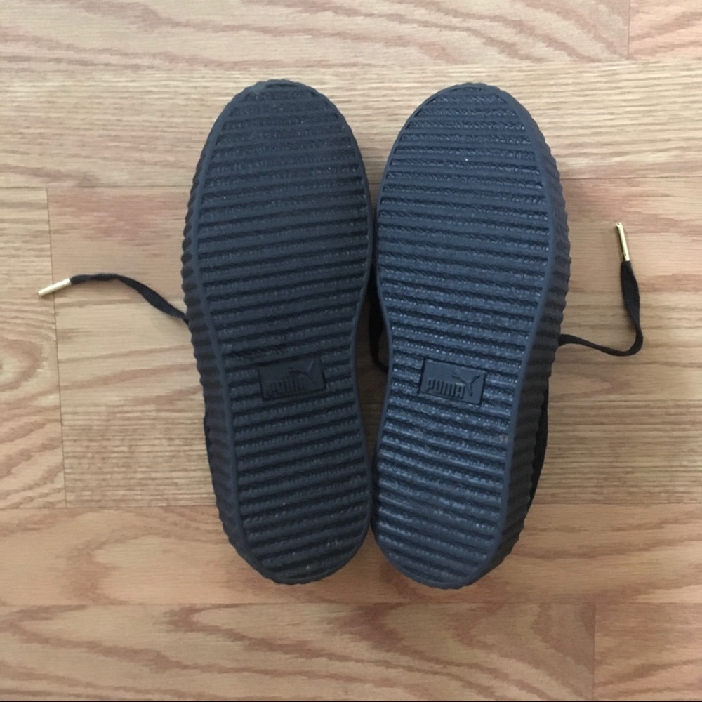 Puma FENTY Black Velvet Creepers 7 - Picture 3 of 5