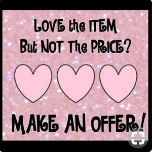 I am open to reasonable offers!!!