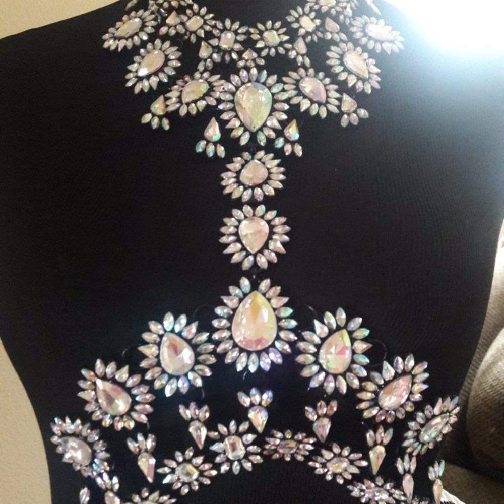 Rainbow body chain