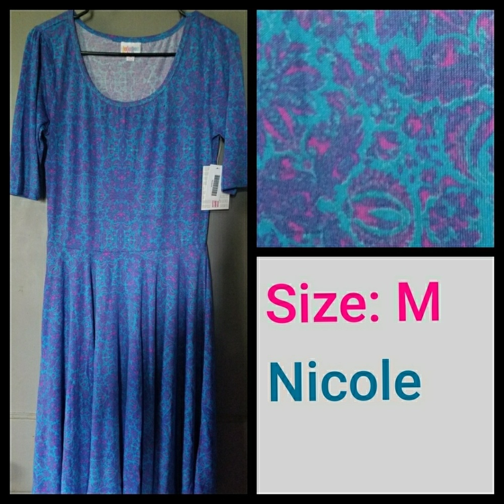 Lularoe size medium Nicole dress