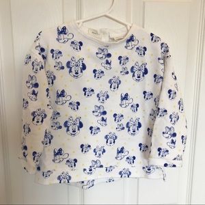 Zara disney cute sweatshirt (2-3year）