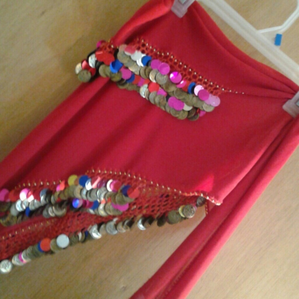 Costume hip scarf
