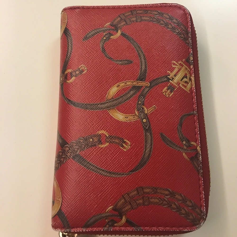 Ralph Lauren Saffiano Leather Smartphone Wristlet - Picture 7 of 7