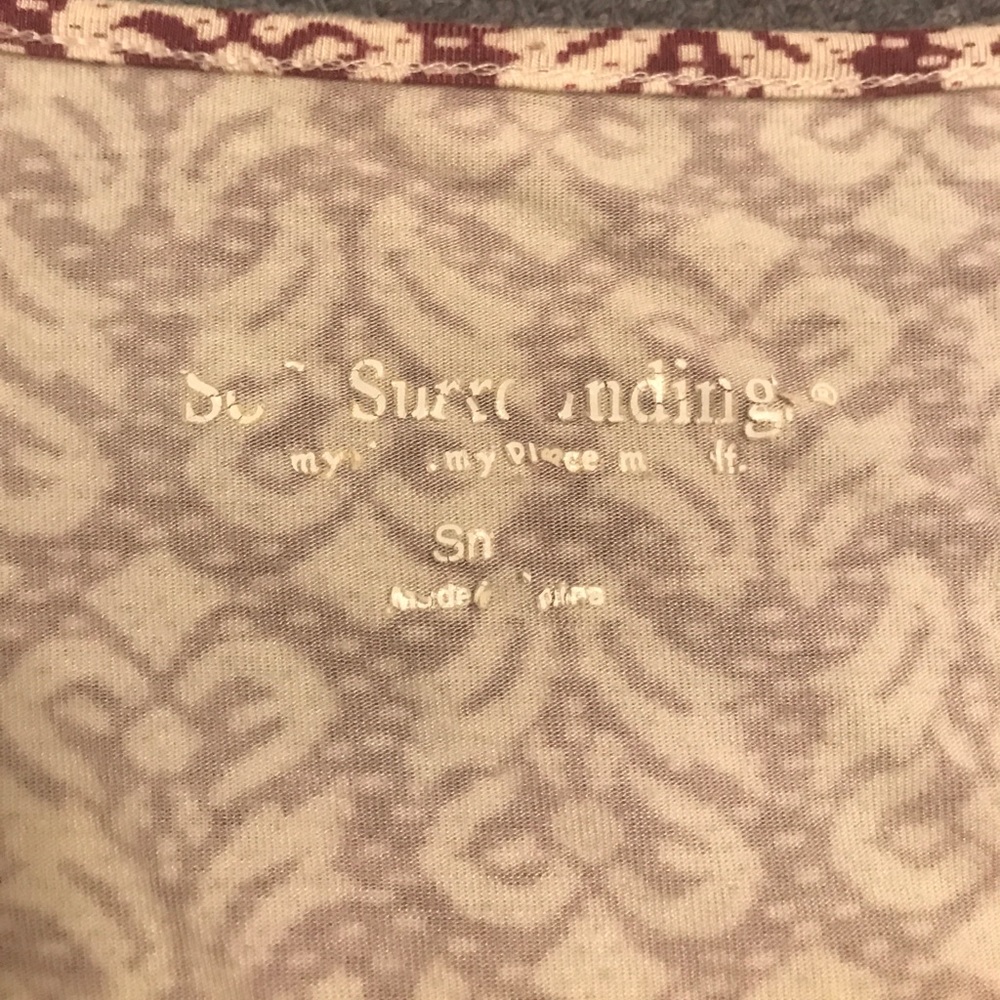 🚫Soft Surroundings Print Stretch Maxi Dress S - Picture 3 of 6