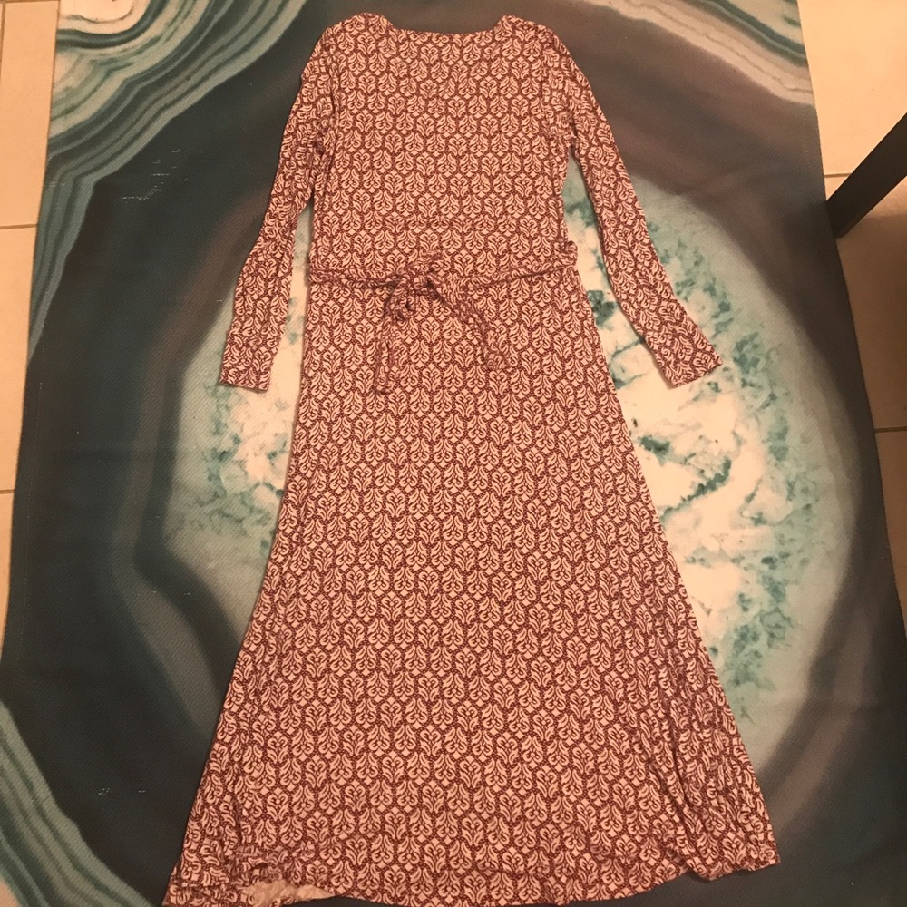 🚫Soft Surroundings Print Stretch Maxi Dress S - Picture 5 of 6