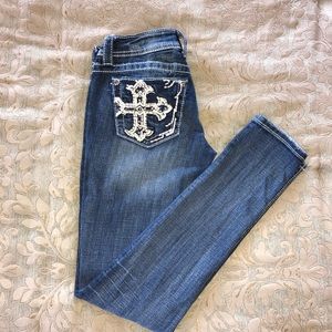 Size 26 Miss Me Skinny Jeans