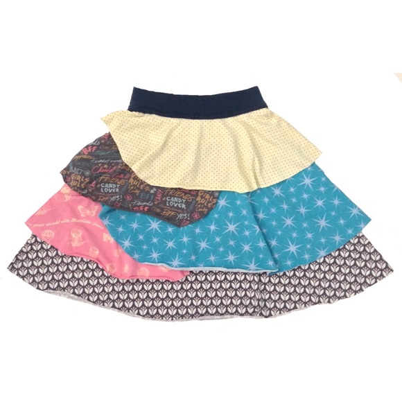 💙Matilda Jane Paint By Numbers Tiered Skirt 8 - Picture 3 of 4