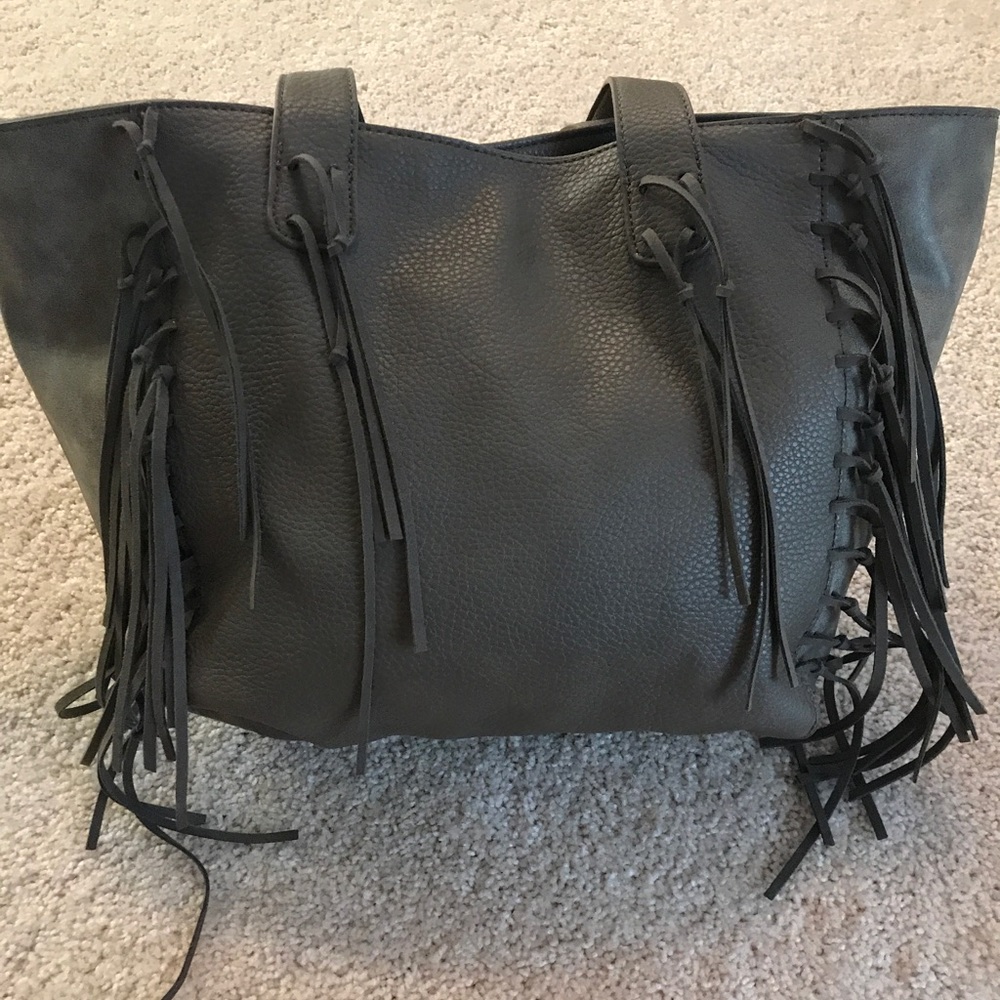 Dark army green purse