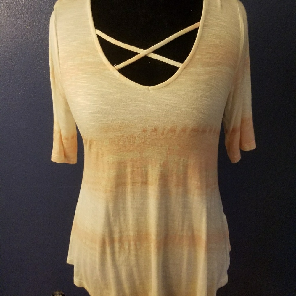 Criss cross top