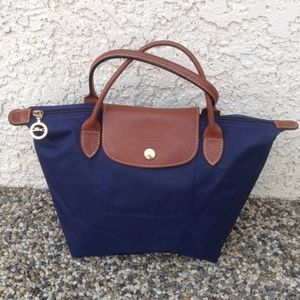 Authentic Navy Longchamp Bag
