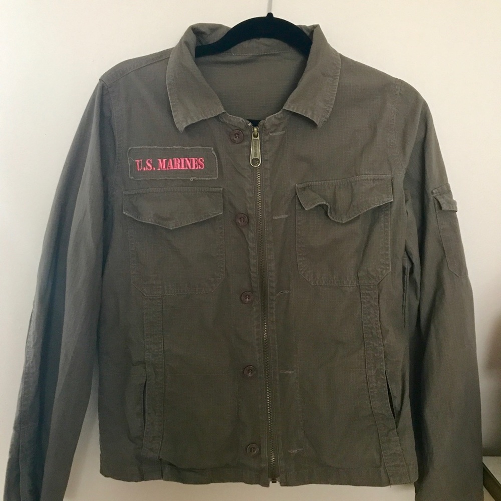 Army Style Jacket, Fall Piece