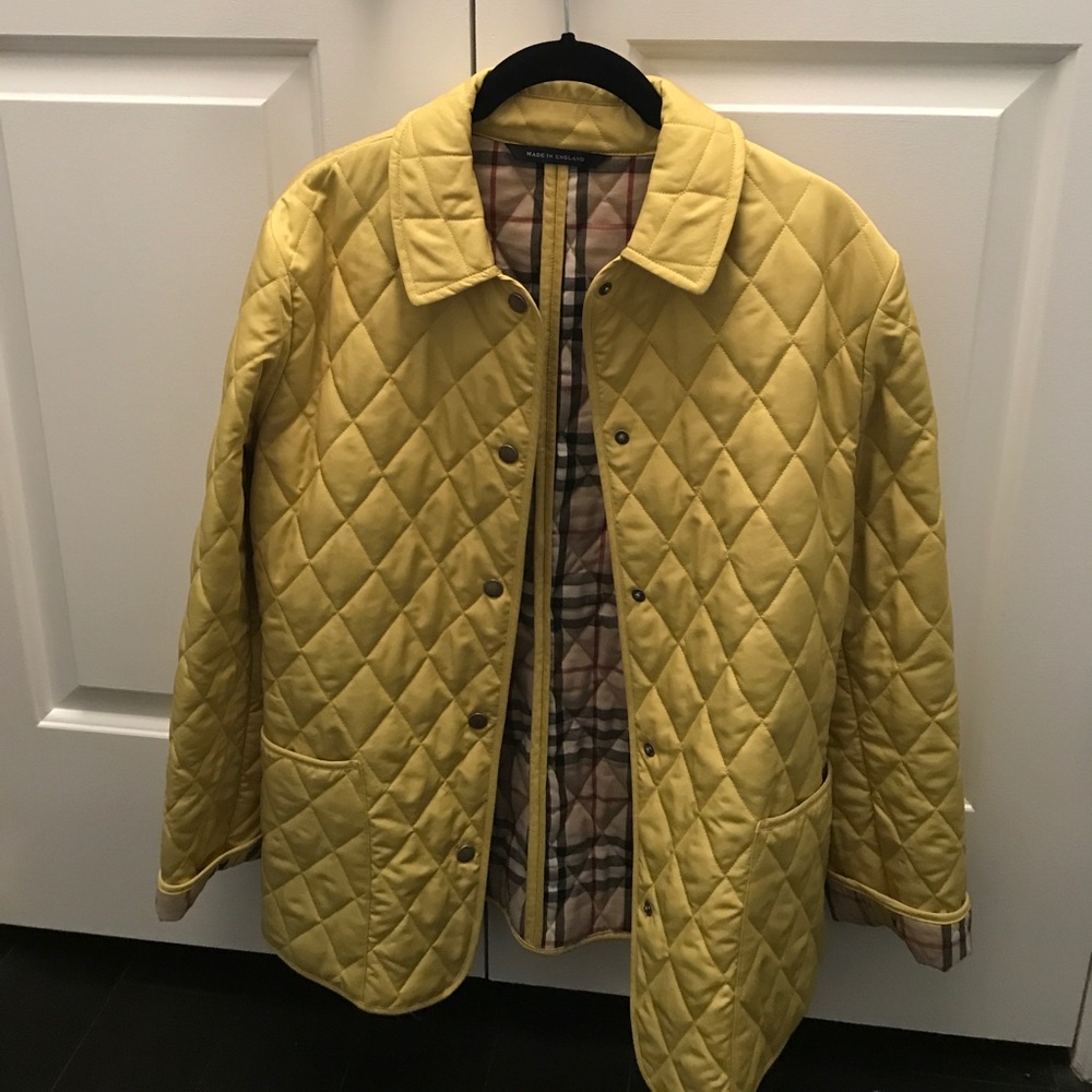 Burberry quilted jacket