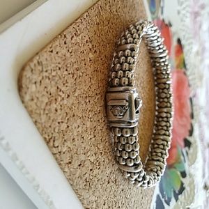 Lagos Silver Caviar 925 bracelet