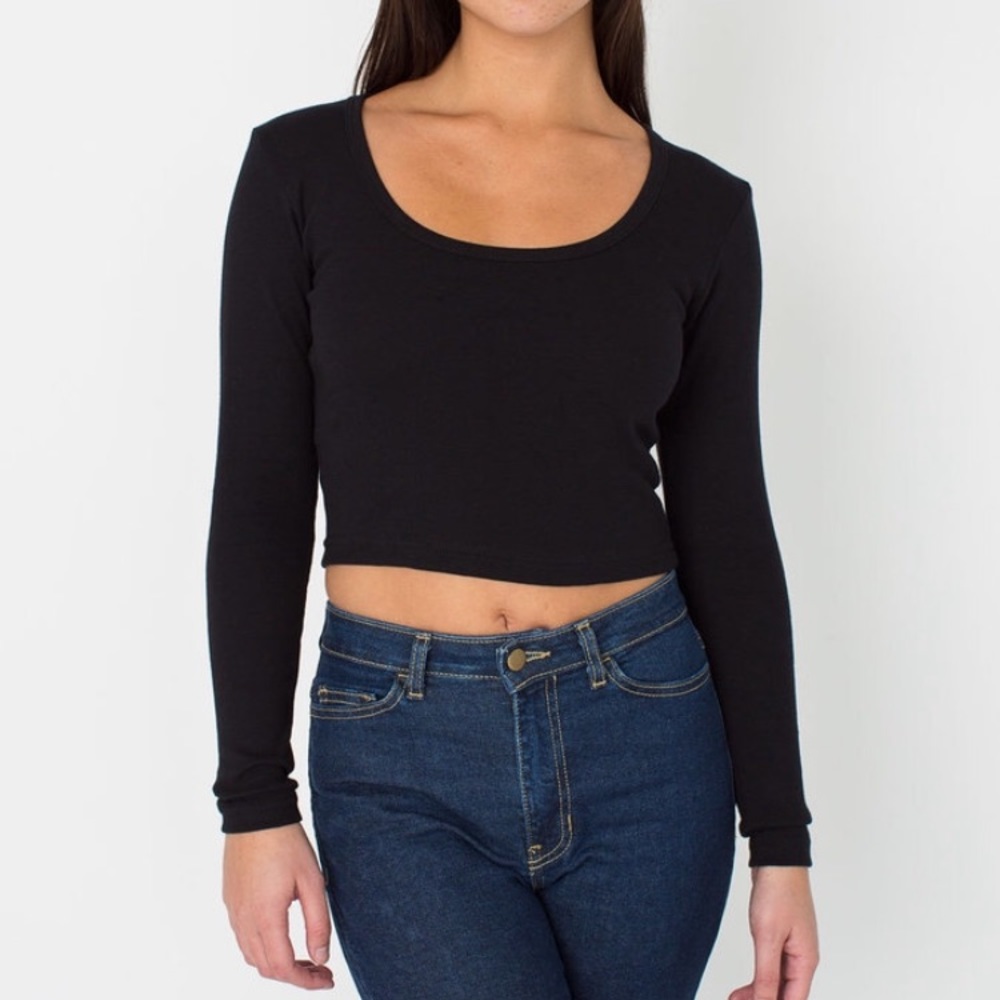 Aa crop long sleeve
