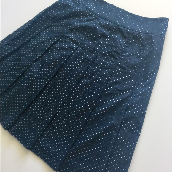 J. Crew Polka Dot Pleated Skirt - Picture 2 of 4