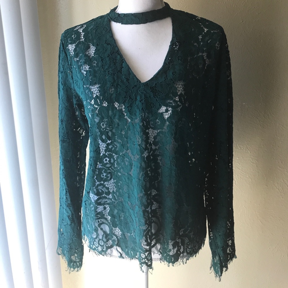 Long sleeve blouse