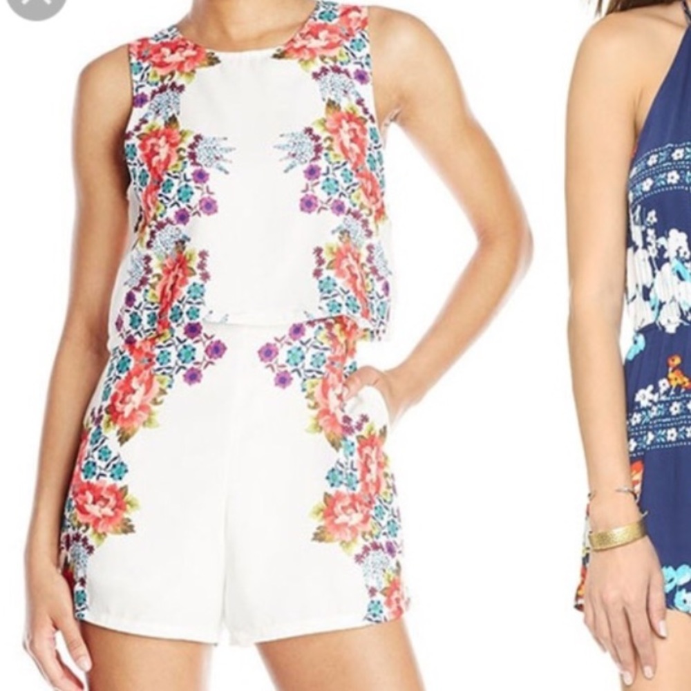Minkpink floral romper