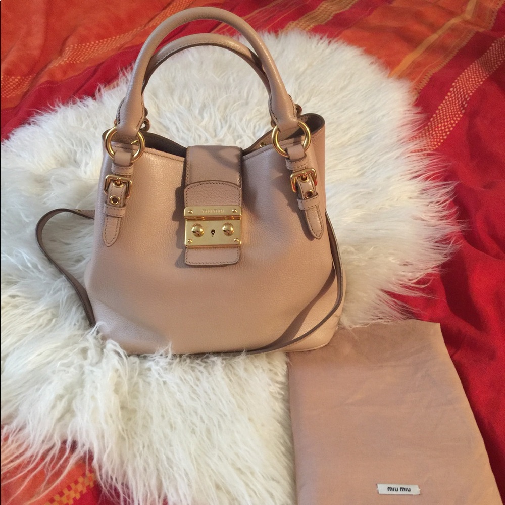 Nude Miu Miu bag