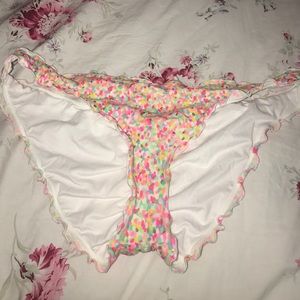 Victoria's Secret ruffle bottoms