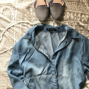 Light Weight Denim Top