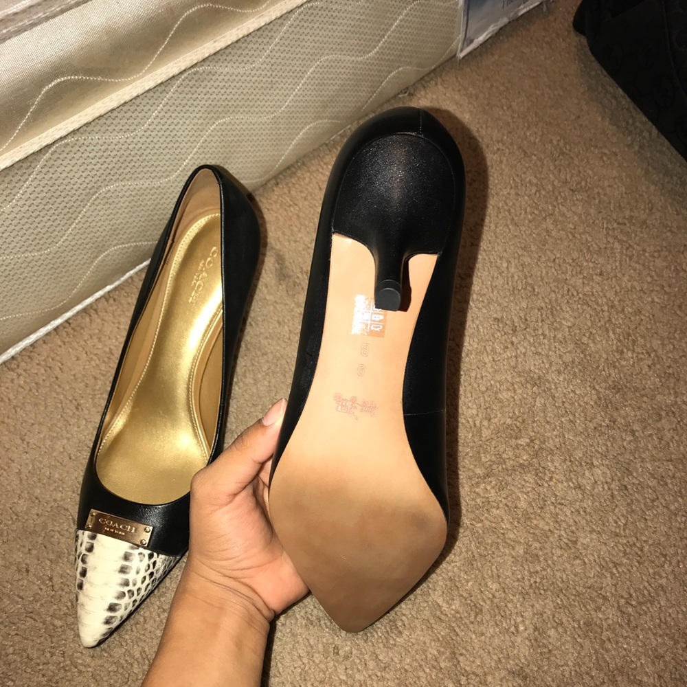 Coach heels 👠