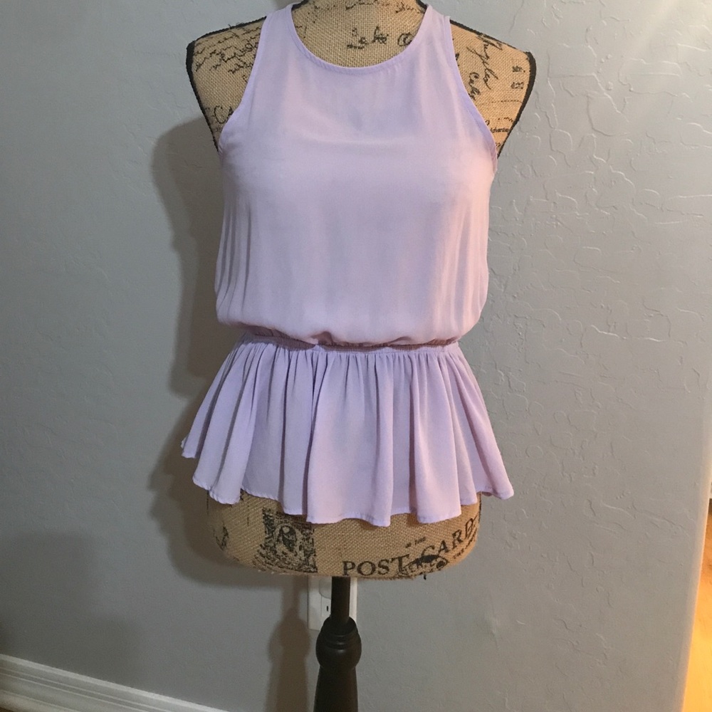 Lavender blouse