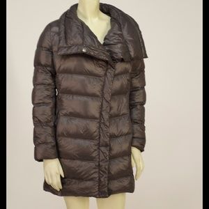 Dark grey Calvin Klein puffer coat