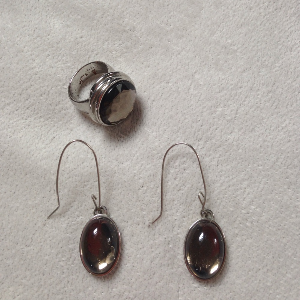 H&M earrings & ring
