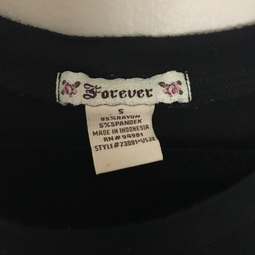 Black Vintage Forever 21 Dress