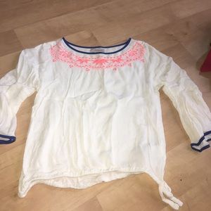 Lucky brand kids flowy shirt