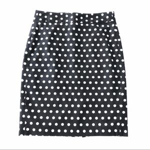 Banana Republic Polka Dot Pencil Skirt