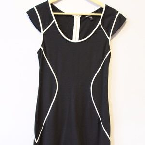 Express Black Bodycon Dress. Super Flattering!