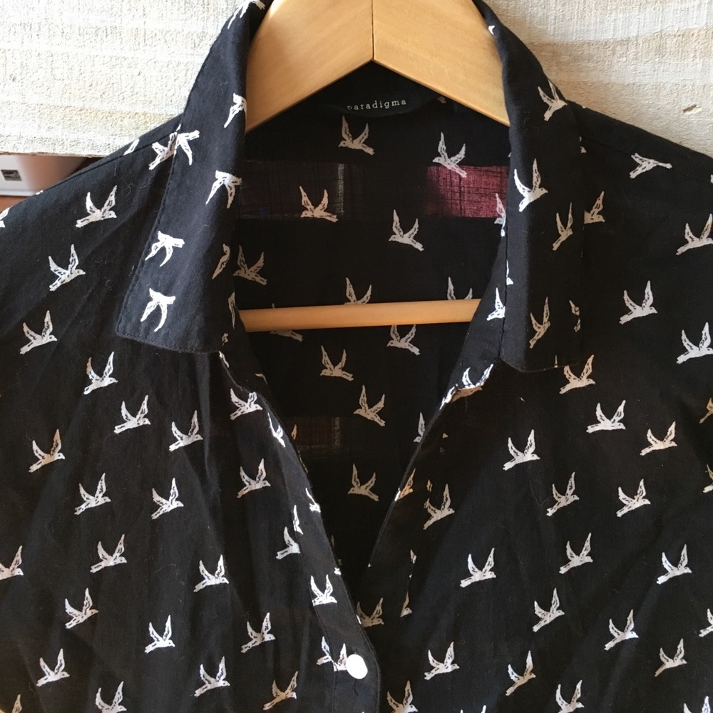 Paradigma button down Blouse - Picture 2 of 4