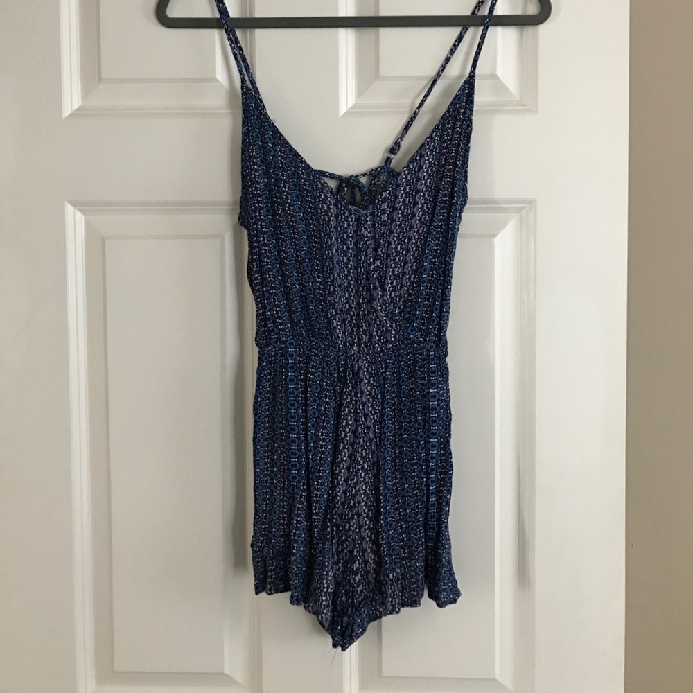 Multi Colored Pattern Romper - image 1