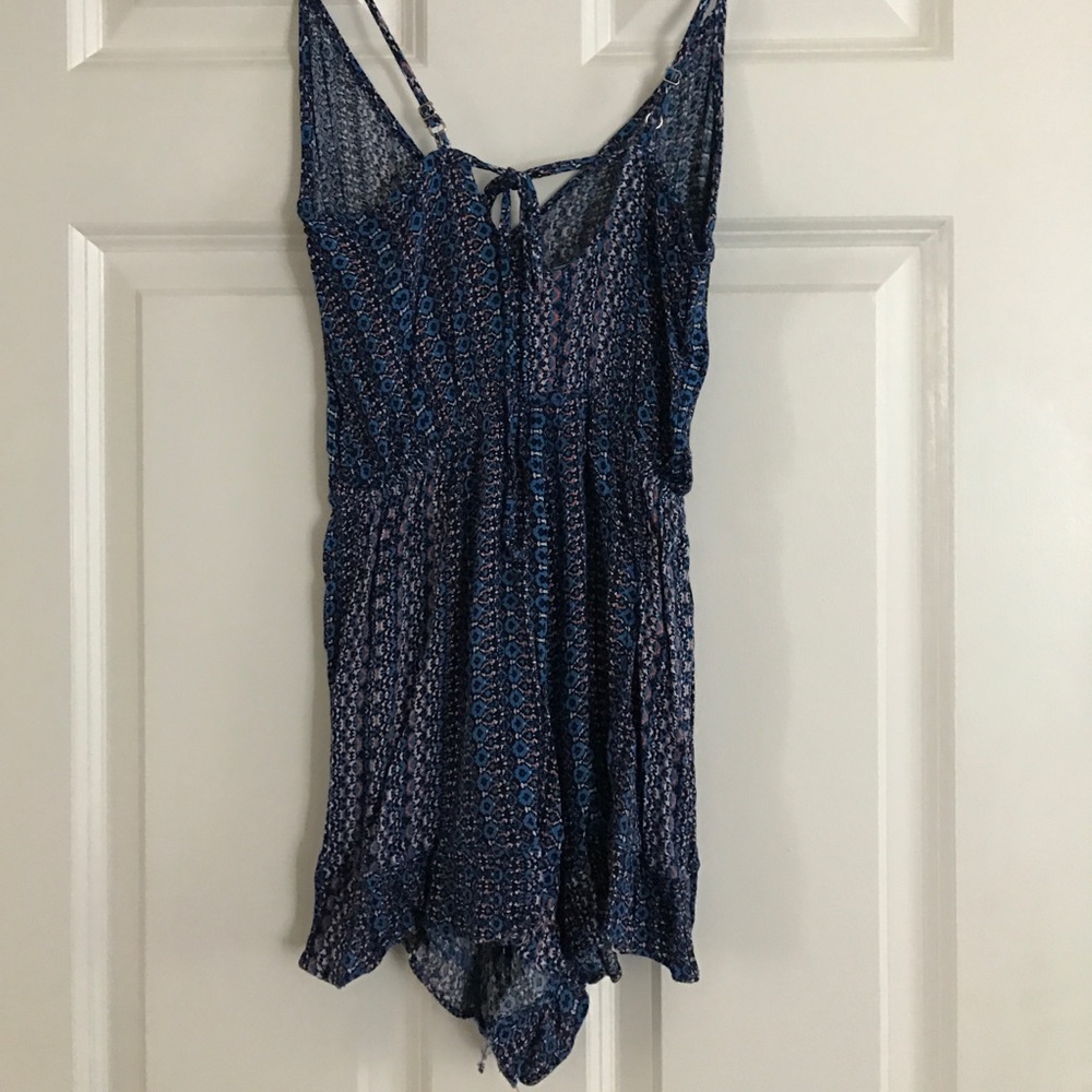 Multi Colored Pattern Romper - image 3