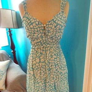Lucy Love aqua sun dress