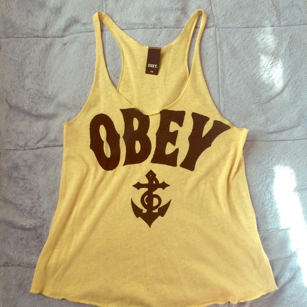 Obey tank top