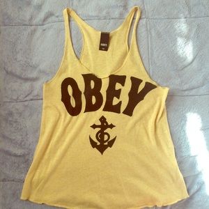 Obey tank top
