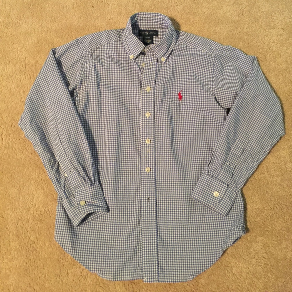 Polo Ralph Lauren button down shirt S (8-10)