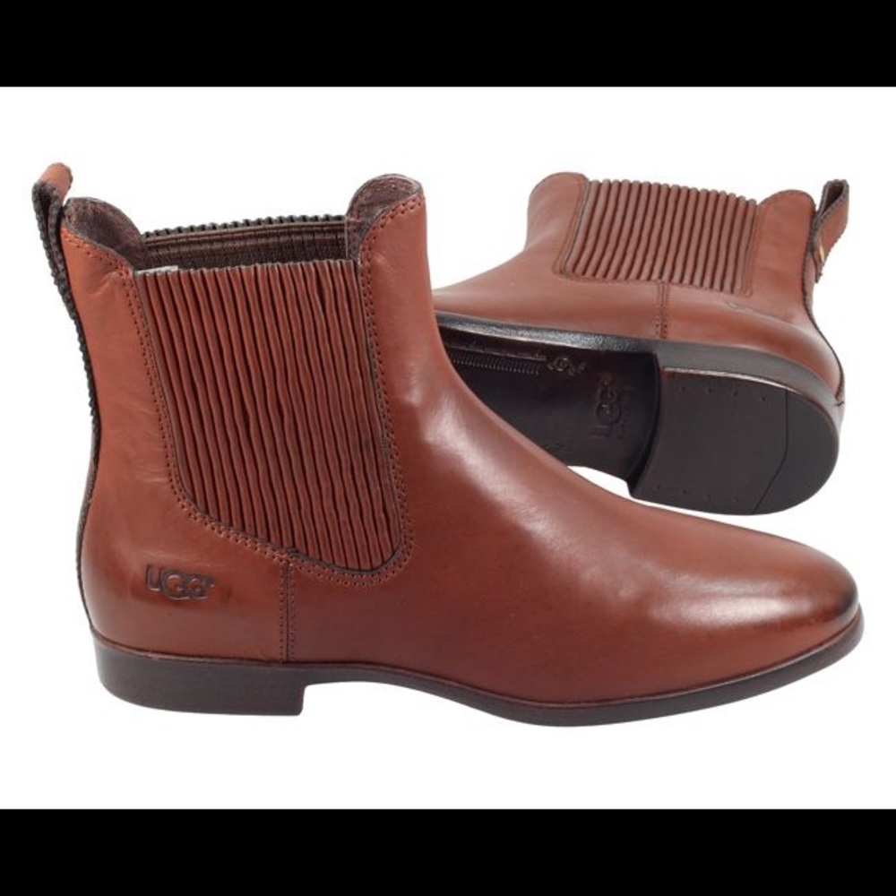 UGG leather W Jo boots size 7