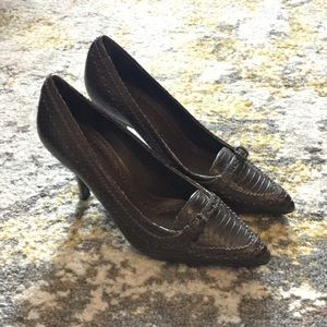 Brown Tory Burch Pumps Size 7