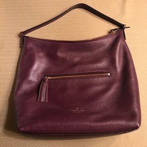 Kate Spade maroon shoulder bag. NWOT