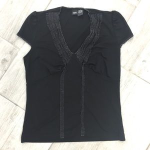 Vintage Style inspired Black Shirt