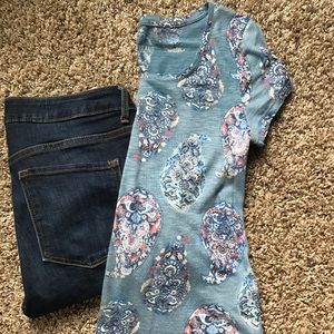 LUCKY Brand Printed Tee