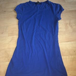 Zenana outfitters short sleeve royal blue tee