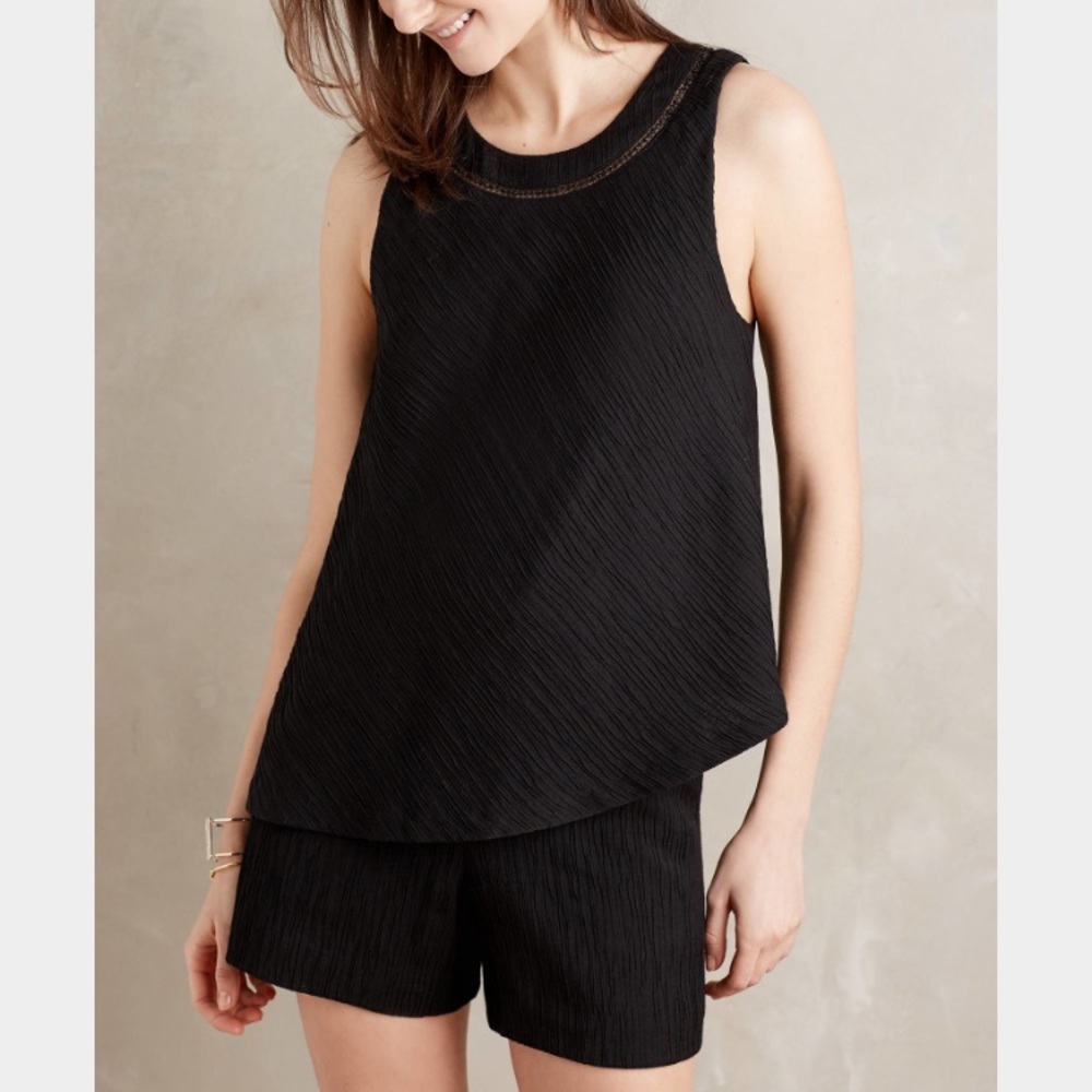 Anthropologie Elevenses Santa Ana Romper, Size M