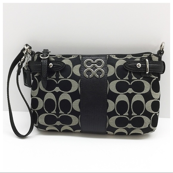 Coach Handbags - Coach Julia Large Signature Clutch / Wristlet