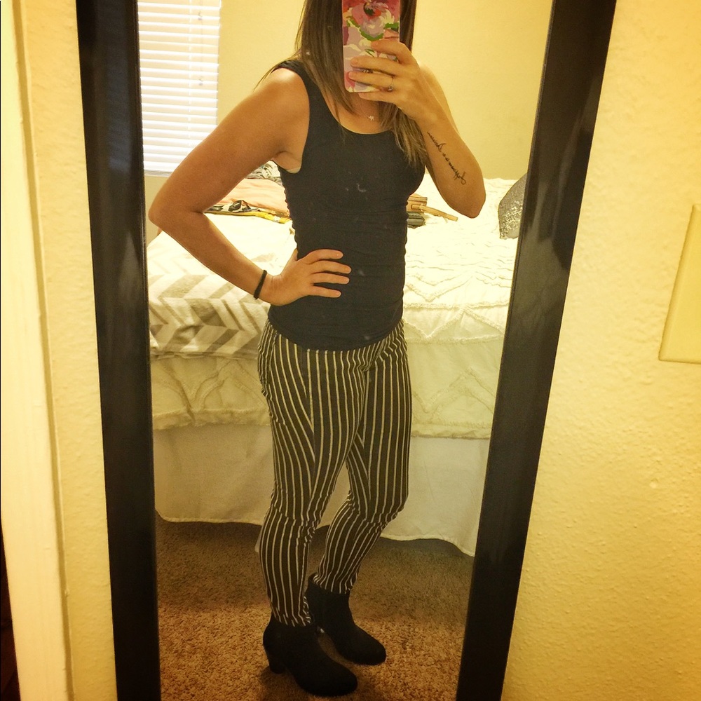 Chloe denim architect stripped jeans