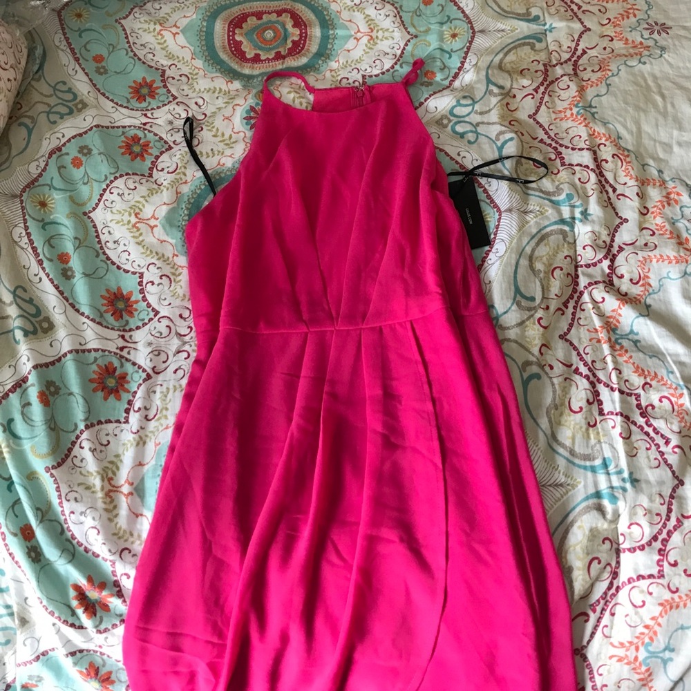 Fuschia dress
